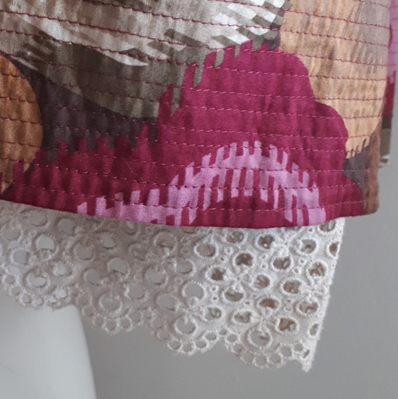 BCBG MaxAzria | Strapless Cotton Dress - Picture 9 of 13